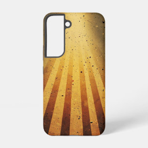 Funda Para Samsung Galaxy S22 Estuche de teléfono de la Beam dorada