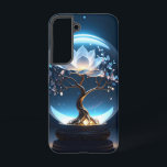 Funda Para Samsung Galaxy S22 Estuche de teléfono duro de Lotus Globe pacífico<br><div class="desc">Lleve un poco de tranquilidad con usted dondequiera que vaya con este impresionante estuche de Tough Phone. Con un cautivador ilustracion digital, el diseño muestra una flor de loto blanco luminosa que florece en un globo de vidrio claro, ambientada en un fondo azul oscuro y profundo. Esta serena imaginería, que...</div>
