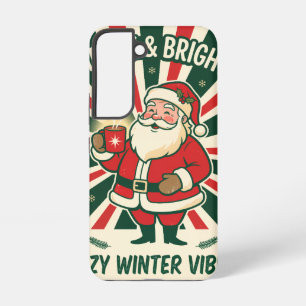 Funda Para Samsung Galaxy S22 Estuche de teléfono navideño acogedor de Merry & B