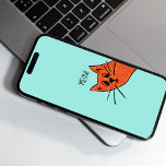 Funda Para Samsung Galaxy S10 Estuche de teléfono para gato de jengibre curioso<br><div class="desc">Un gatito de jengibre descarado asomando la esquina del producto. personalizable completo sobre el fondo y mensaje.</div>