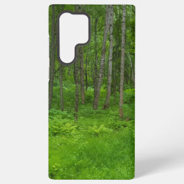 Funda Para Samsung Galaxy S22 Ultra Estuche de teléfono Serene Green Forest Samsung