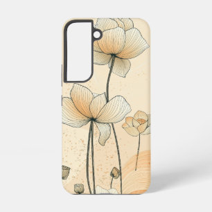 Funda Para Samsung Galaxy S22 Estuche de teléfono Sunbeam Blossom
