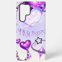 Estuche de teléfono Y2K irlandeses para el corazón