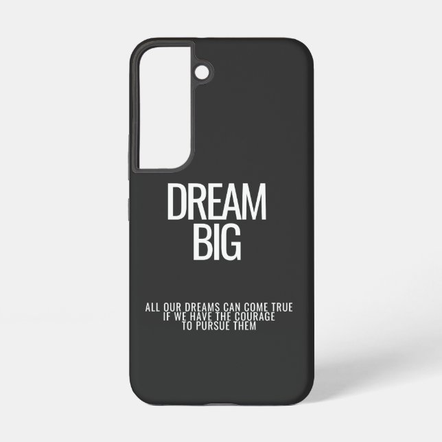 Funda Para Samsung Galaxy Estuche Dream Big iPhone (Reverso )