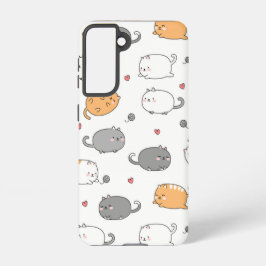 Funda Para Samsung Galaxy S21 Estuche Kawaii Cat Phone - Un regalo para los aman