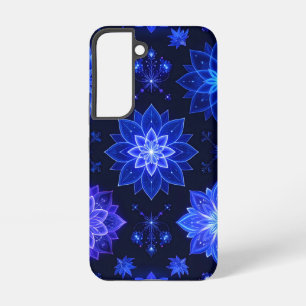 Funda Para Samsung Galaxy S22 Estuche Mystic Glow Blue Purple Phone