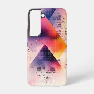 Funda Para Samsung Galaxy S22 Estuche Neon Geometry Phone