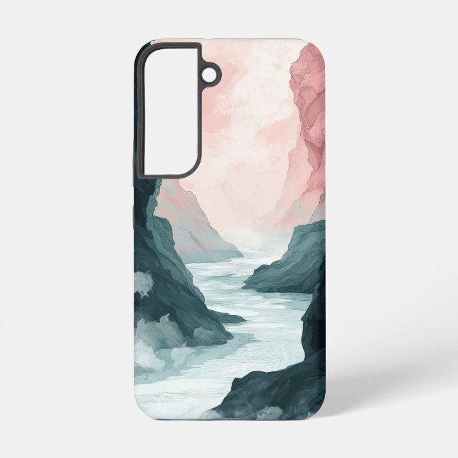Funda Para Samsung Galaxy Estuche para teléfono brillante de cañón de crista (Reverso )