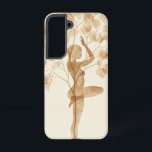 Funda Para Samsung Galaxy S22 Estuche para teléfono de Grace Ballerina<br><div class="desc">Una bailarina se transforma en un árbol,  representando el crecimiento,  la elegancia y la expresión arraigada,  donde la naturaleza y el arte se convierten en uno.</div>