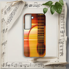 Funda Para Samsung Galaxy S22 Estuche para teléfono de guitarra con tonos cálido