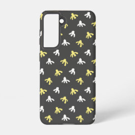 Funda Para Samsung Galaxy S21 Estuche para teléfono de palomitas (gris oscuro y 