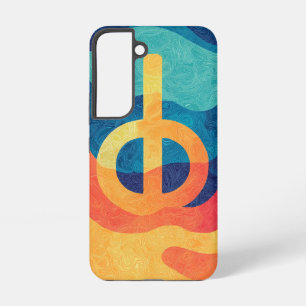 Funda Para Samsung Galaxy S22 Estuche para teléfono de vídeo de Sunset Peace