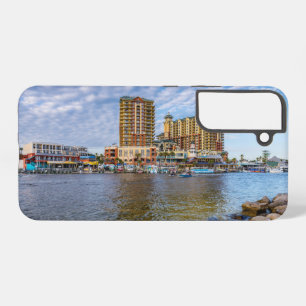 Funda Para Samsung Galaxy S22+ Estuche para teléfono Destin Harbour Boardwalk Sam