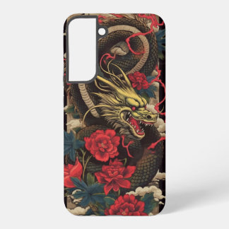 Funda Para Samsung Galaxy S22+ Estuche para teléfono Dragon japonés