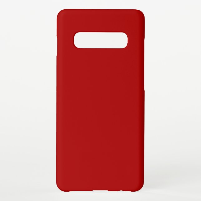 Funda Para Samsung Galaxy Estuche para teléfono profundo rojo Samsung (Reverso)