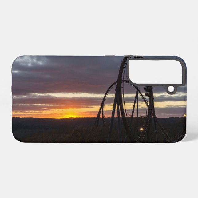 Funda Para Samsung Galaxy Estuche para teléfono Wildfire Sunset Samsung (Reverso Horizontal)
