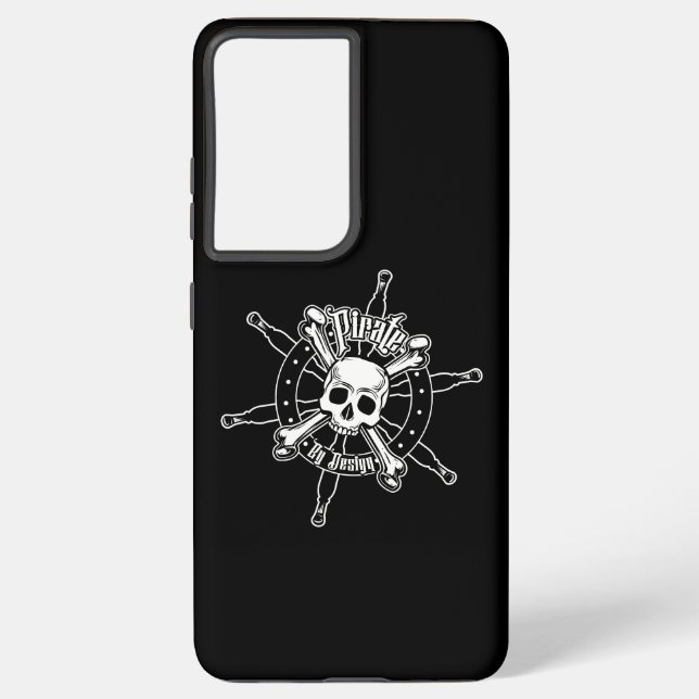 Funda Para Samsung Galaxy Estuche Pirate Samsung Phone S21 Ultra (Reverso )