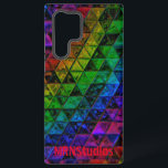 Funda Para Samsung Galaxy S22 Ultra Estuche Pride Glass Phone<br><div class="desc">Gracias por revisar mi diseño. Sigue mi arte en Instagram @MRNStudios o ko-fi.com/mrnstudios</div>
