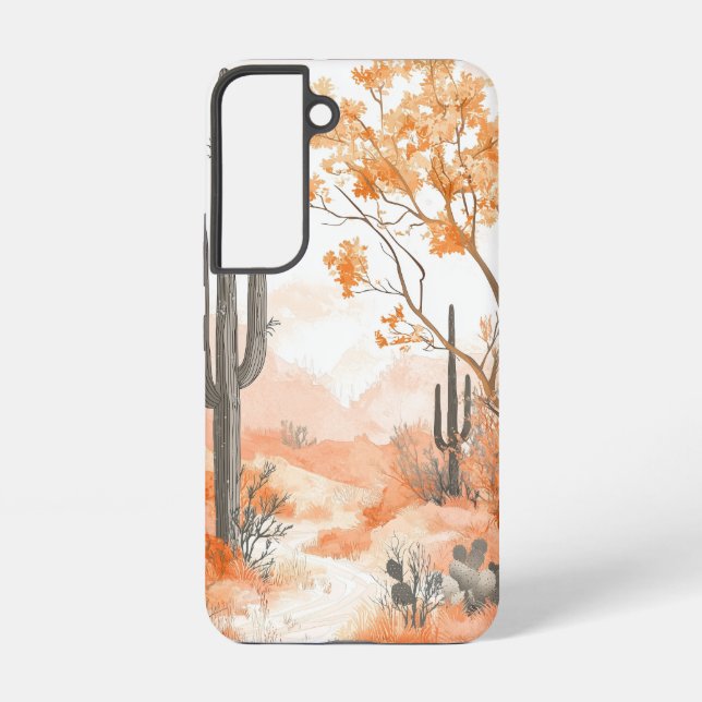 Funda Para Samsung Galaxy Estuche Rubor Desert Bloom Phone (Reverso )