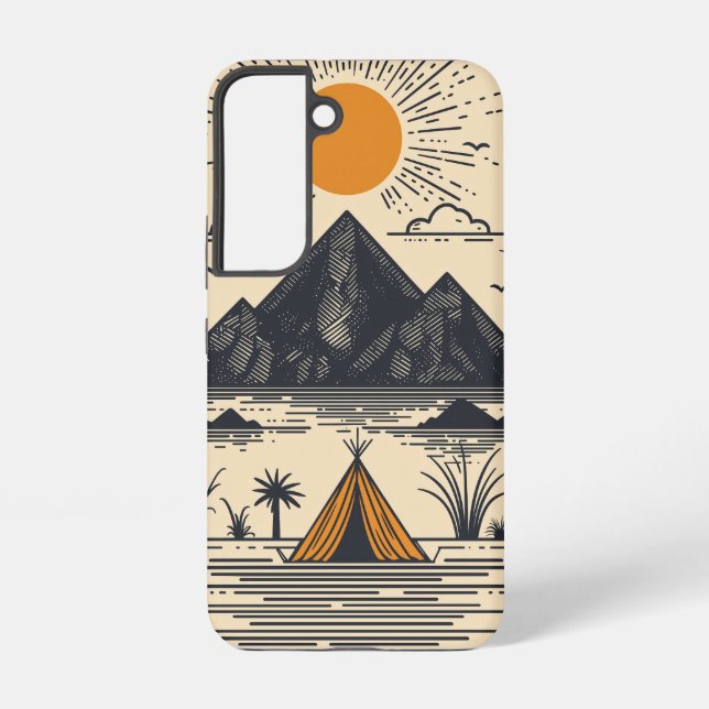 Funda Para Samsung Galaxy Estuche Twins Peaks Sunrise Phone (Reverso )