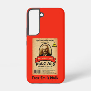 Funda Para Samsung Galaxy S22 Etiqueta de Pale Ale de Sr. Molotov