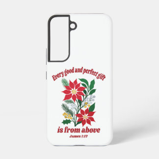 Funda Para Samsung Galaxy S22 Every Good and Perfect Gift – James 1:17 Christmas
