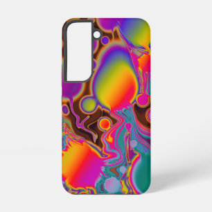 Funda Para Samsung Galaxy S22 Explosión de color groovy