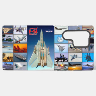 FUNDA PARA SAMSUNG GALAXY S22 ULTRA F-14 "MONTAJE" TOMCAT