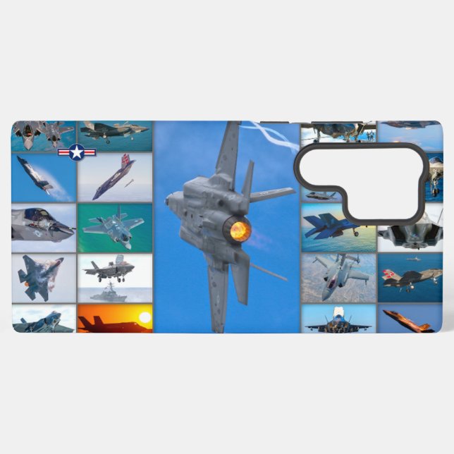 FUNDA PARA SAMSUNG GALAXY F-35 LUCES II "MONTAJE" (Reverso Horizontal)