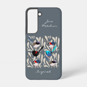 Funda Para Samsung Galaxy S22 Fairy Wrens Funda-Mate