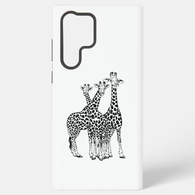 Funda Para Samsung Galaxy Familia Giraffe (Reverso )