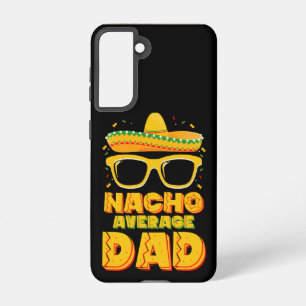 Funda Para Samsung Galaxy S21 Familia Nacho Promedio de Papá Cinco De Mayo