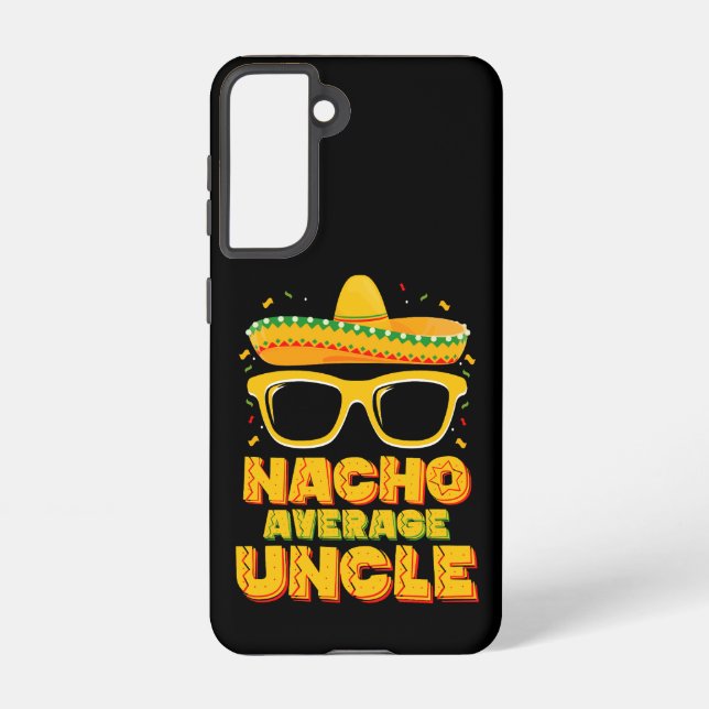 Funda Para Samsung Galaxy Familia Nacho Promedio Tío Cinco De Mayo (Reverso )