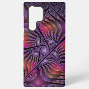 Funda Para Samsung Galaxy S22 Ultra Fantasía abstracta colorida y alucinante fractal p