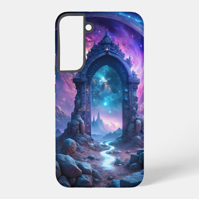 Funda Para Samsung Galaxy Fantasía del portal galáctico | Puerta de enlace c (Reverso )