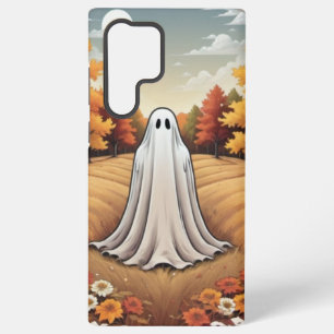 Funda Para Samsung Galaxy S22 Ultra Fantasma en el bosque otoñal