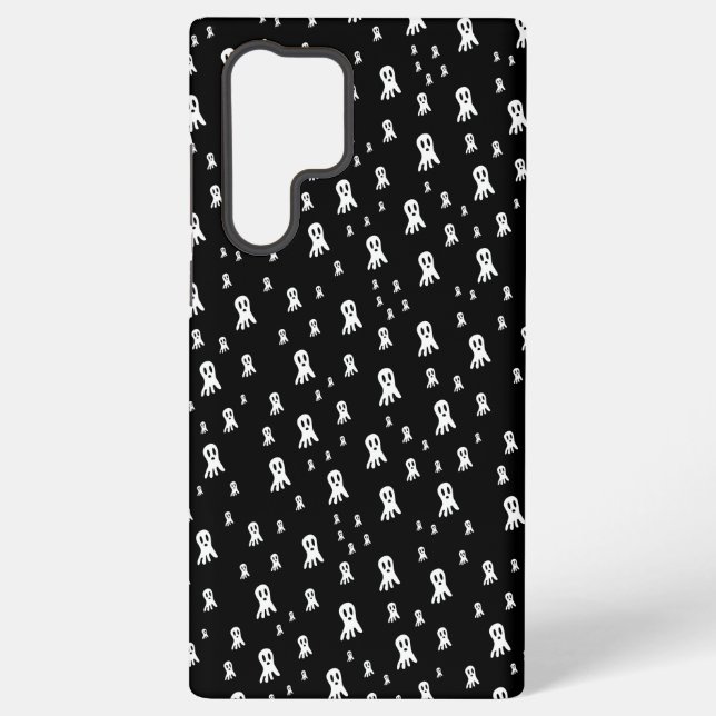 Funda Para Samsung Galaxy Fantasmas oscuros de Halloween (Reverso )