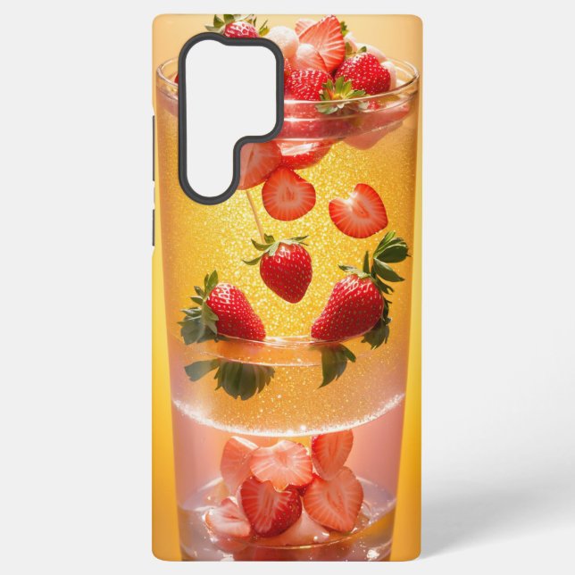 Funda Para Samsung Galaxy Fantasy Fruit Art Phone Case (Reverso )