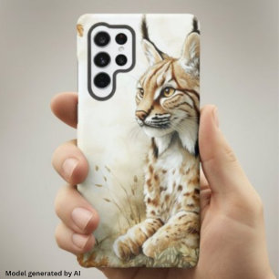 Funda Para Samsung Galaxy S22 Ultra Fauna silvestre lince de bosque