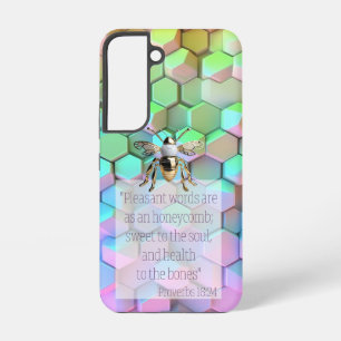 Funda Para Samsung Galaxy S22 Fe Azul Mauve Verde Rosa Panal de Abeja