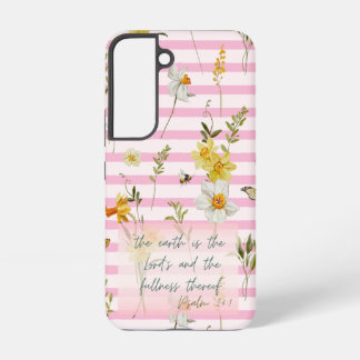 Funda Para Samsung Galaxy S22 Fe de Moda Narcisos de Raya de Rubor Abeja Natural