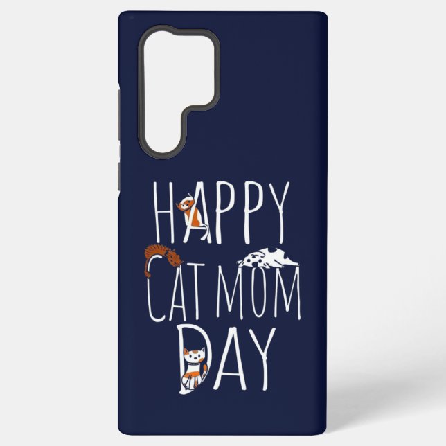 Funda Para Samsung Galaxy Feliz día de mamá | 🐾 de regalo S23 funda 📱 (Reverso )