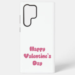 Funda Para Samsung Galaxy S22 Ultra Feliz día de San Valentín brillo