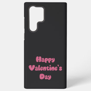 Funda Para Samsung Galaxy S22 Ultra Feliz día de San Valentín con brillo