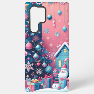 Funda Para Samsung Galaxy S22 Ultra Feliz Navidad Galaxy S22 Ultra Funda