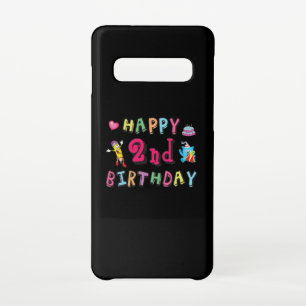 Funda Para Samsung Galaxy S10 Feliz segundo cumpleaños. 2 años al día.
