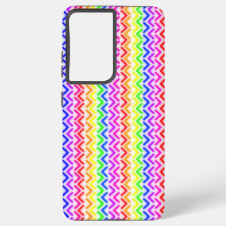 Funda Para Samsung Galaxy S21 Ultra Flechas de neón arcoiris