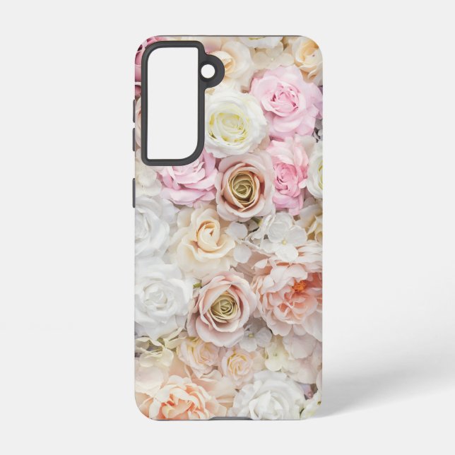 Funda Para Samsung Galaxy Flor Bouquet (Reverso )