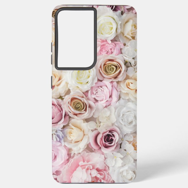 Funda Para Samsung Galaxy Flor Bouquet (Reverso )