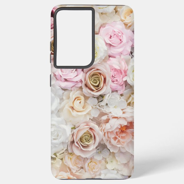 Funda Para Samsung Galaxy Flor Bouquet (Reverso )